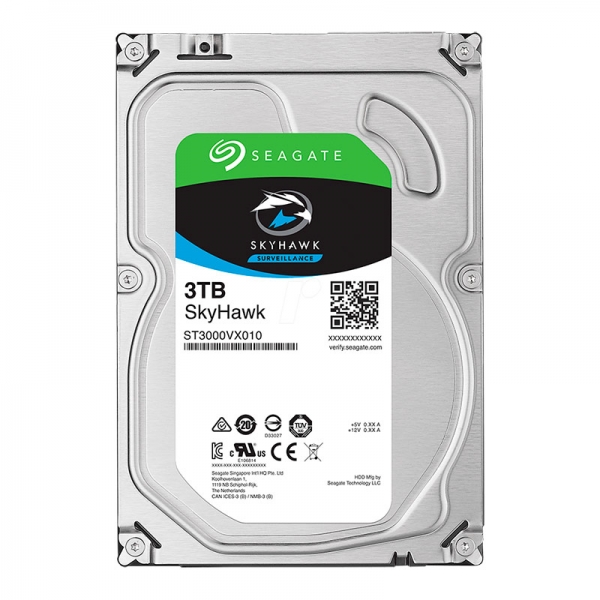

Жорсткий диск Seagate SkyHawk ST3000VX010 3TB 5400rpm 256MB 3.5 SATAIII