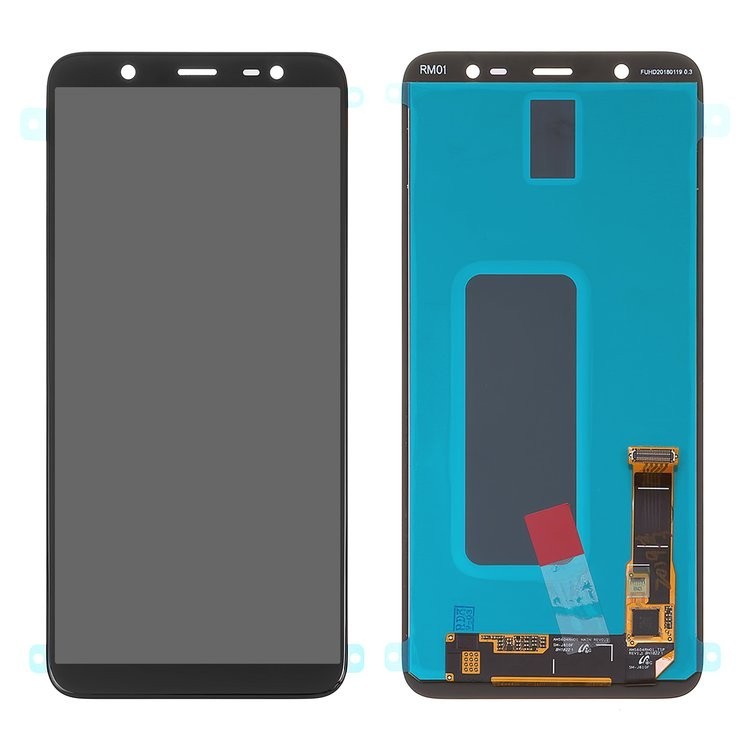 

Дисплей для Samsung J800 Galaxy J8, J810 Galaxy J8 (2018), J810 Galaxy On8 (2018), чорний, з сенсорним екраном, (OLED), без логотипа, High Copy