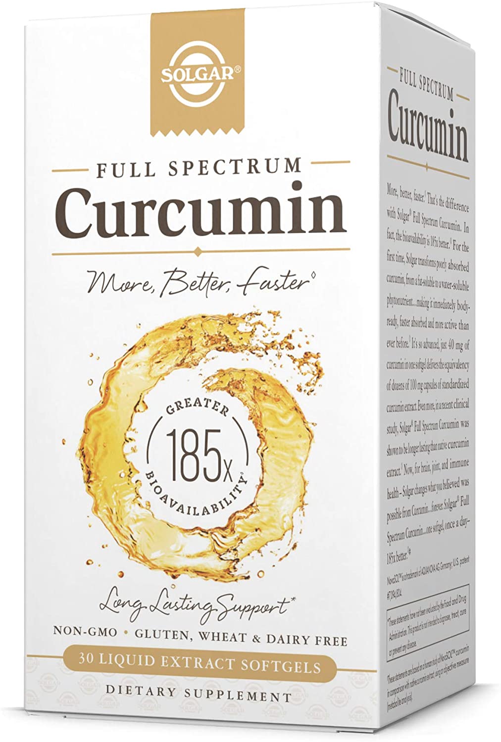 

Жиросжигатель Solgar Full Spectrum Curcumin 30 капсул (4384303552)