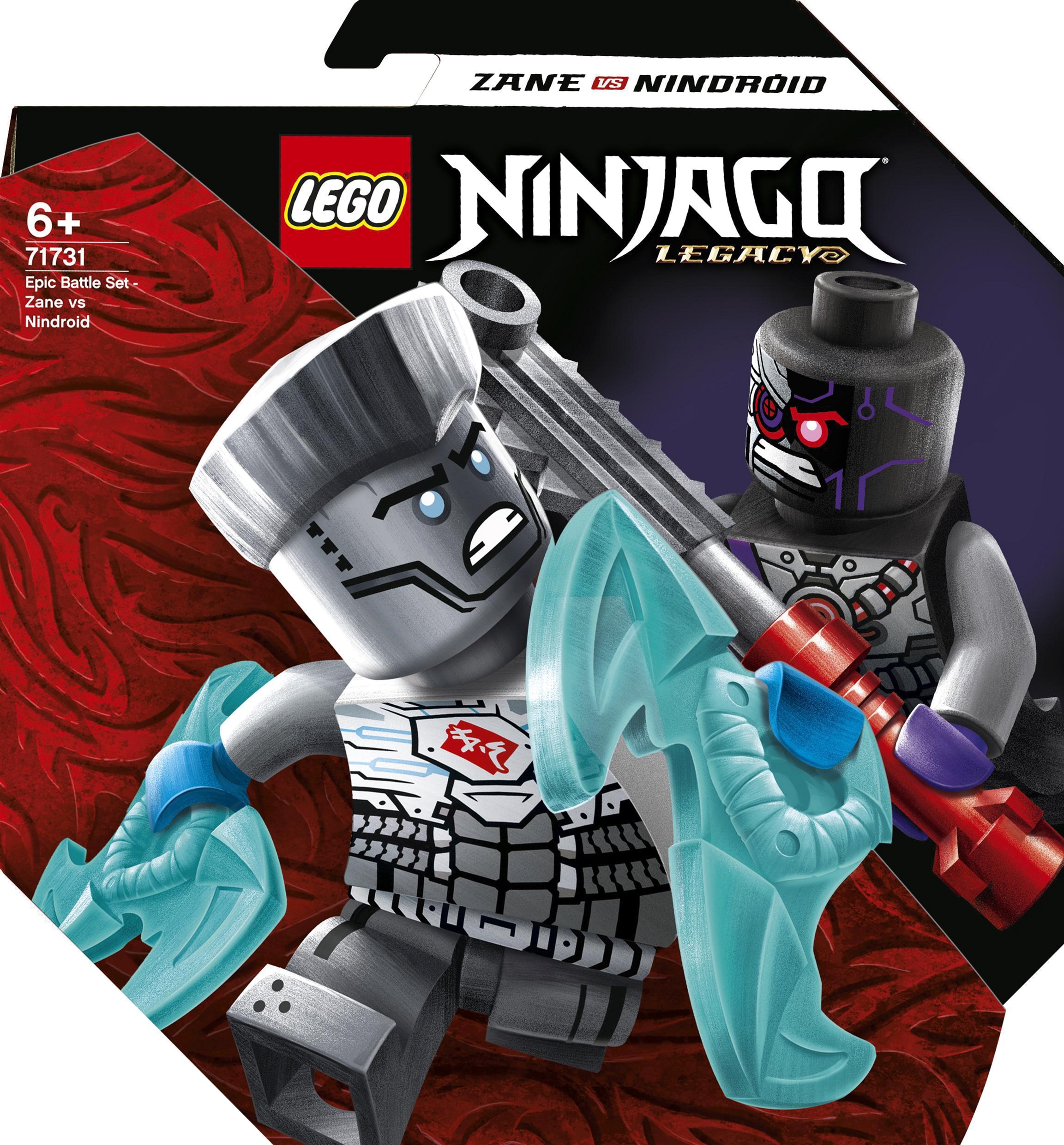 

Конструктор LEGO Ninjago Грандиозная битва: Зейн против Ниндроида 57 деталей (71731)