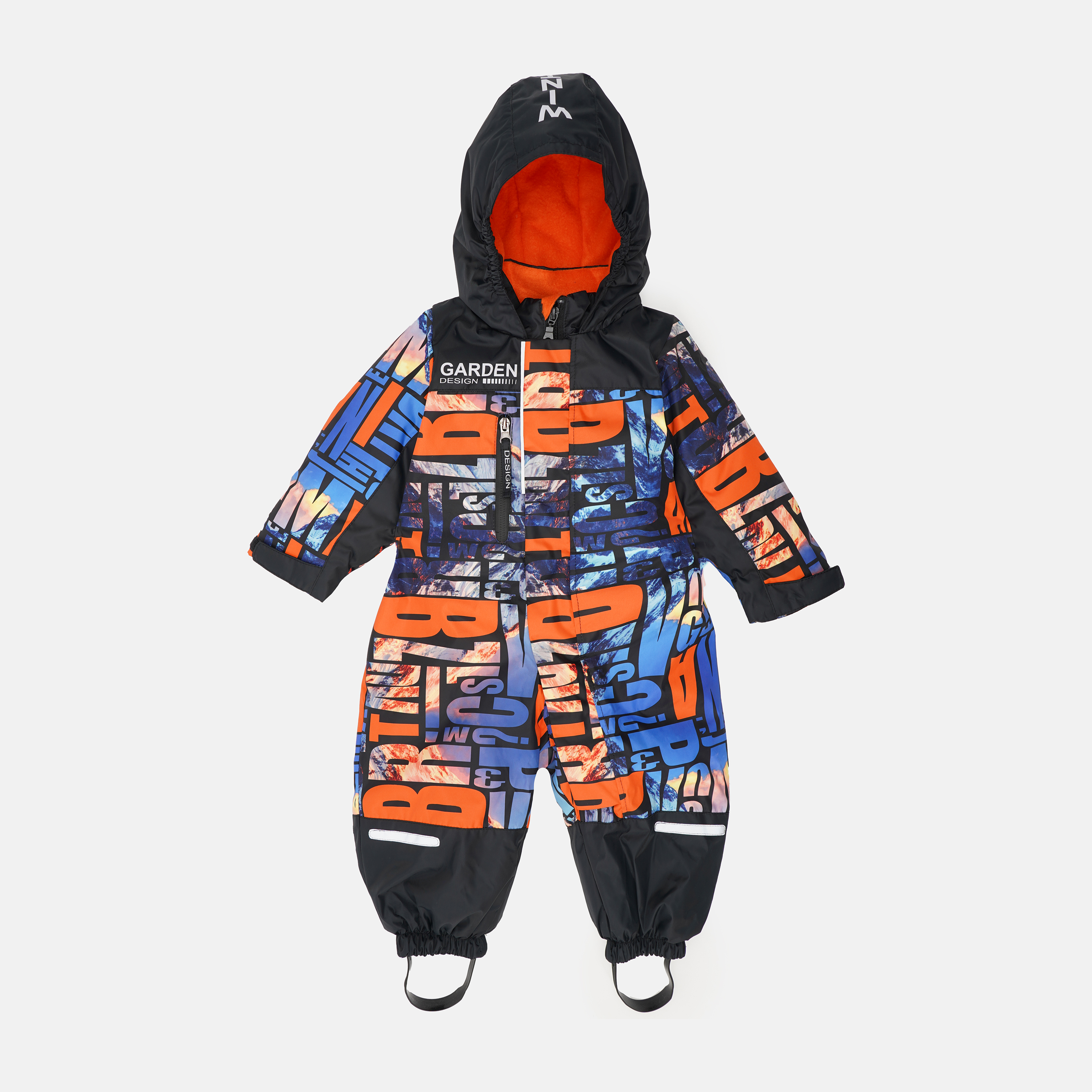 

Зимний комбинезон Garden Baby 101018-63/33 80 см Оранжево-синий