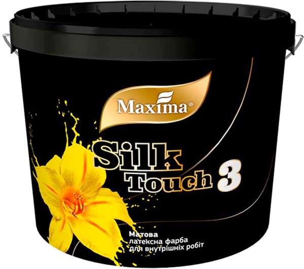 

Матовая латексная краска "Silk Touch 3" Maxima 12 кг (4823083307769)