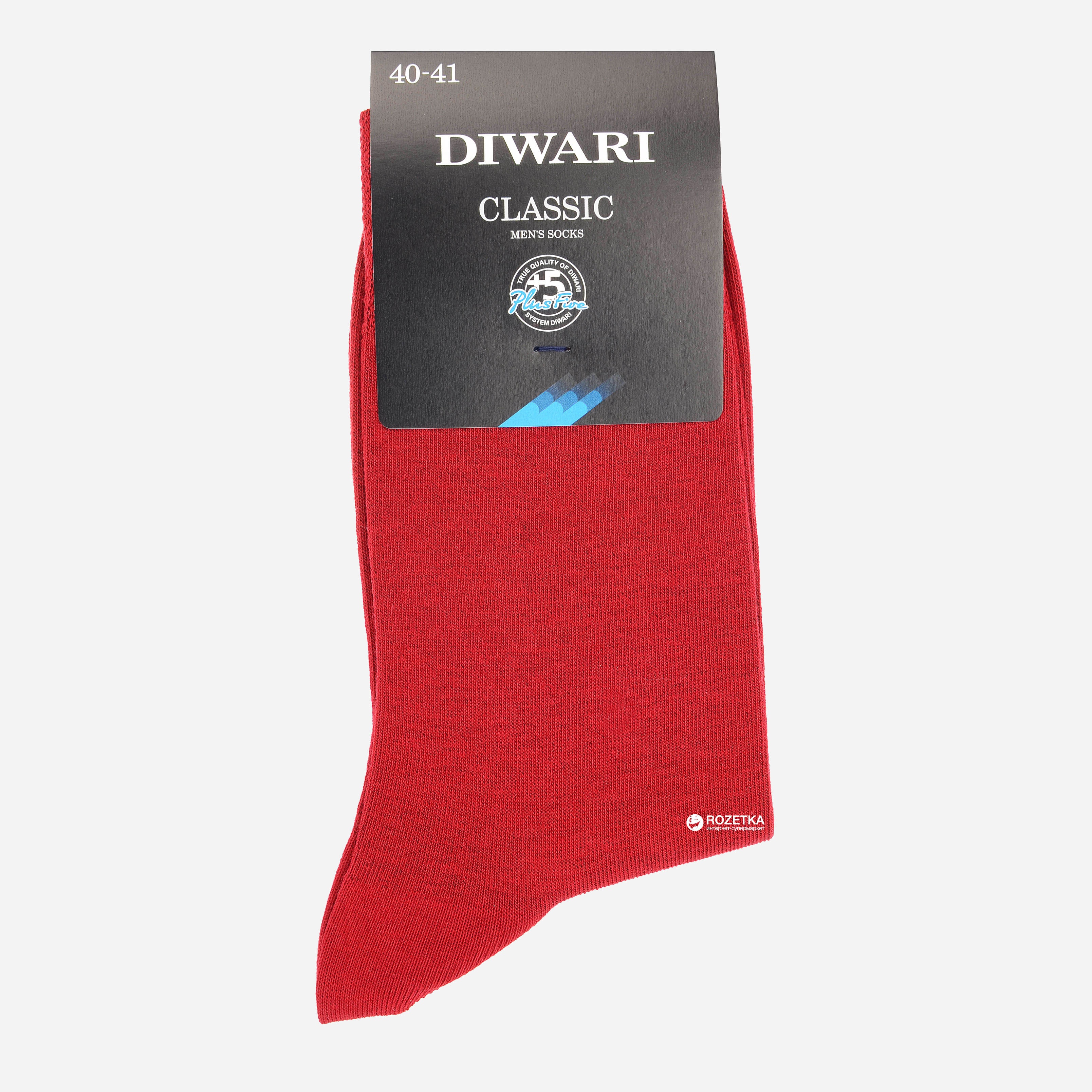 

Носки Diwari Classic 25 Бордовые
