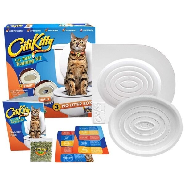 

Набор для приучения кошки к унитазу (кошачий туалет) CitiKitty