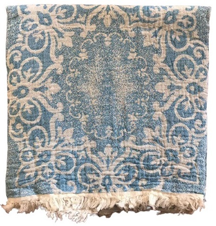 

Пляжное полотенце Gold Soft Life Pestemal Vizeruns 100x180 Голубое (ts-02742)