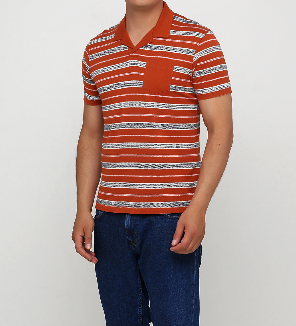 

Поло JACK&JONES 12159837-FUDJE L полоска