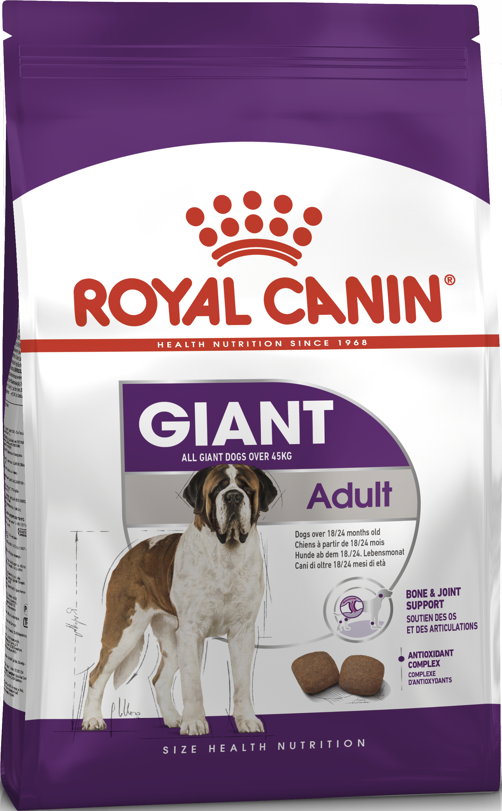 

Сухой корм Royal Canin Giant Adult корм для собак гигантских пород 15 кг