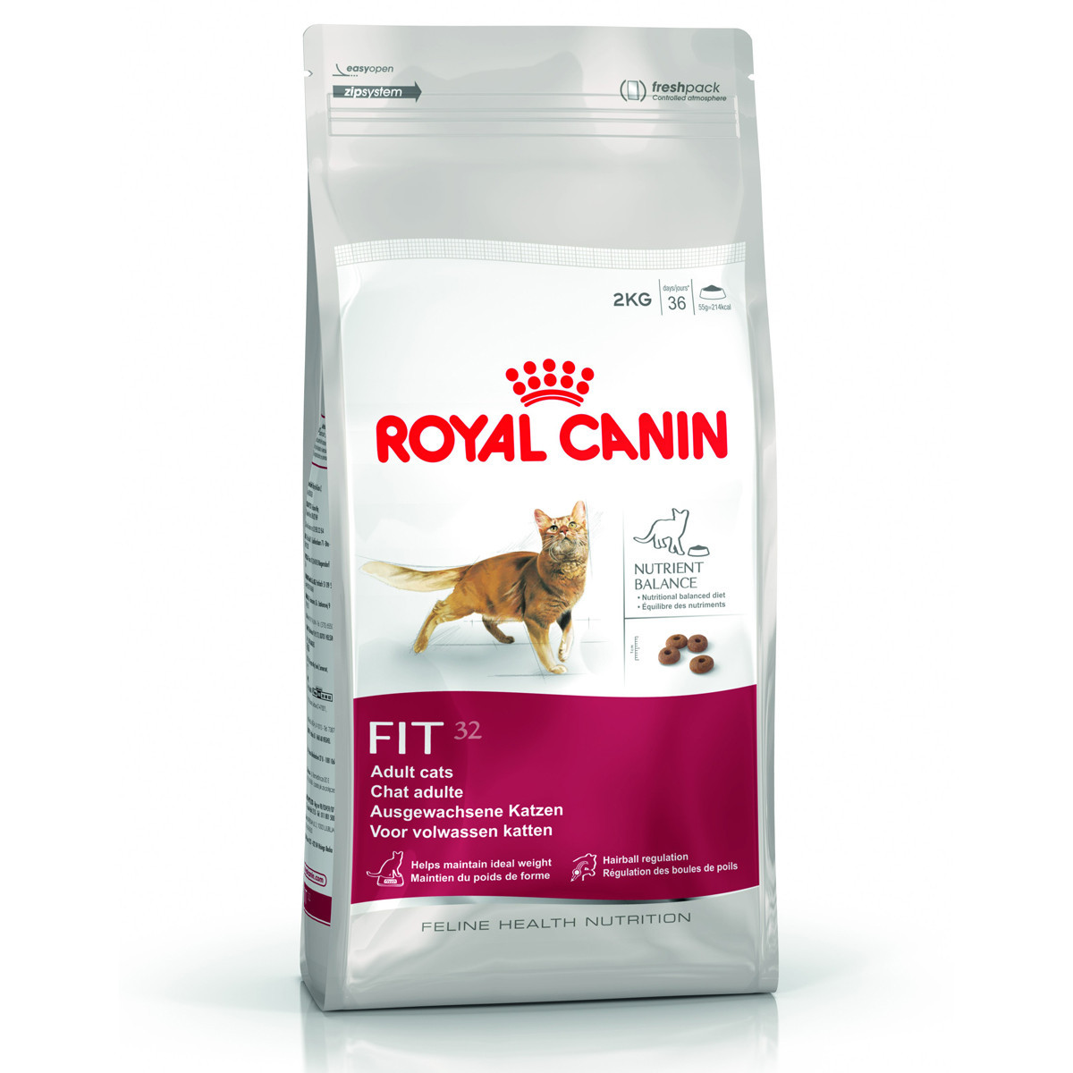 

Royal Canin FIT 32 (2 кг) корм для физически активных котов/кошек старше 1 года Фит32
