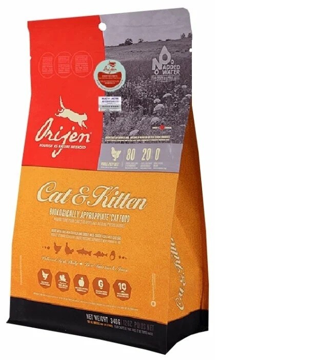 Сухой корм Orijen Cat&Kitten для кошек всех возрастов и пород 0.34 кг ...