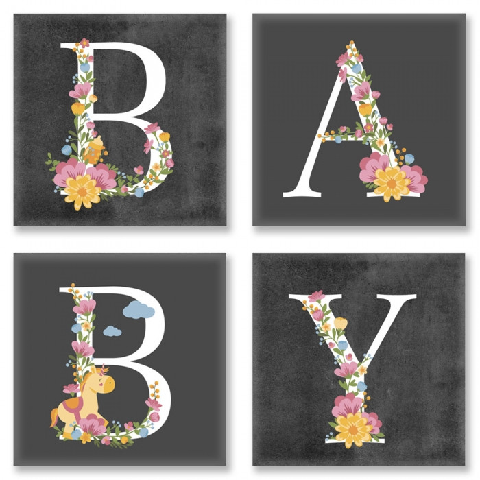 

Набор для росписи по номерам Идейка BABY Лофт 18х18 см (CH109)