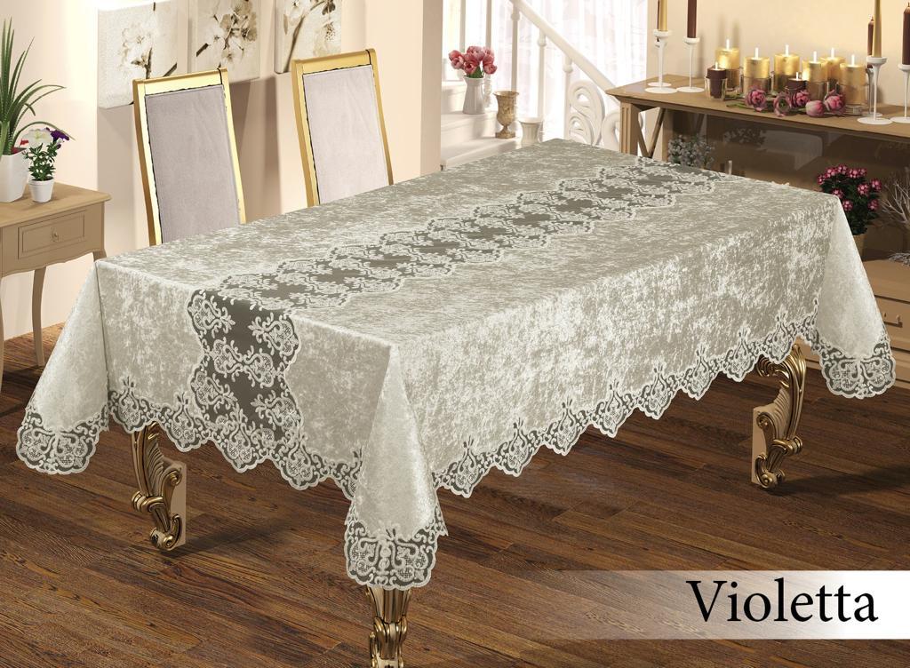 

Скатерть Велюр Maison Royale 140x300 Violetta Cream