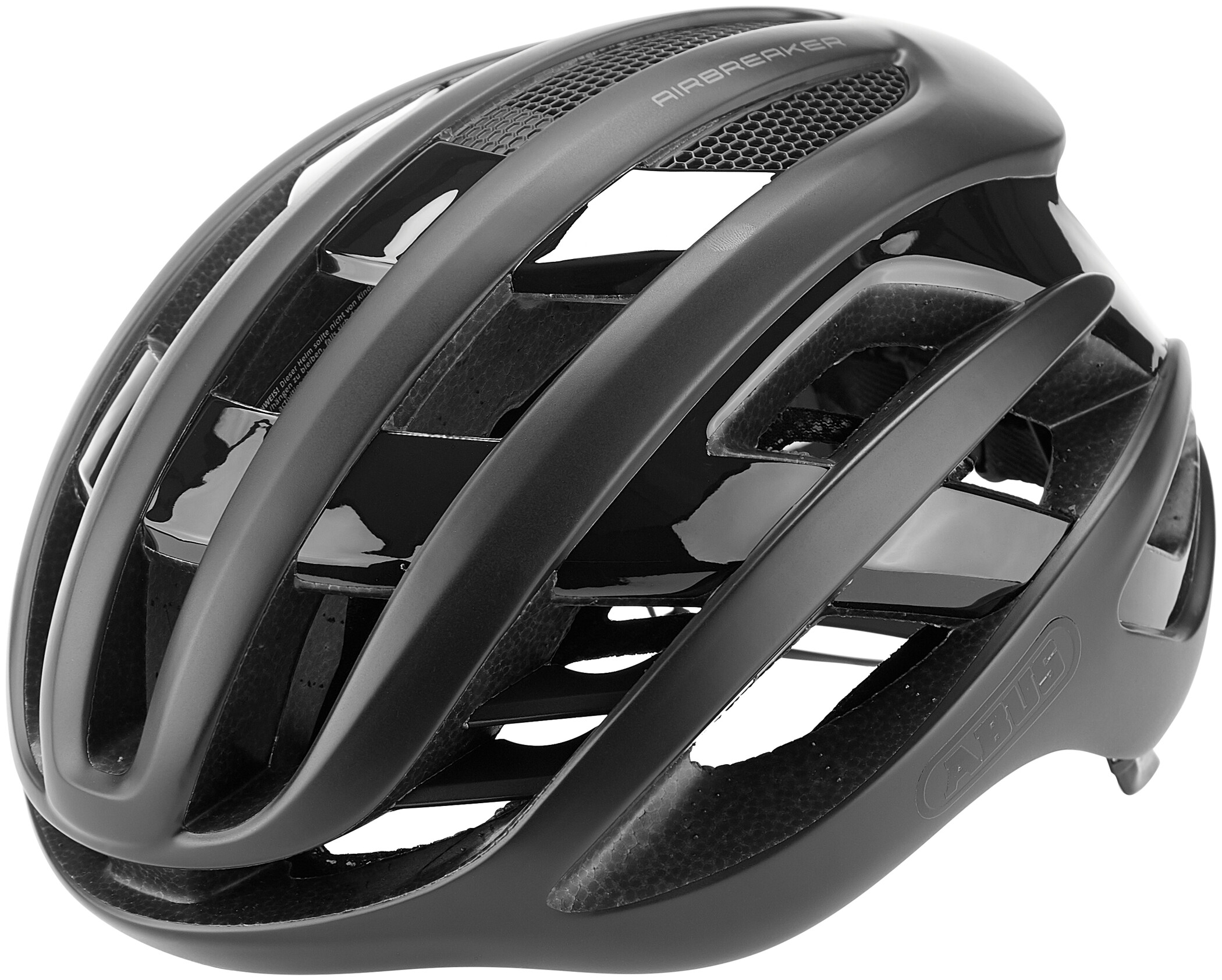 

Шлем велосипедный ABUS AIRBREAKER Velvet Black L (59-61 см) (817212)
