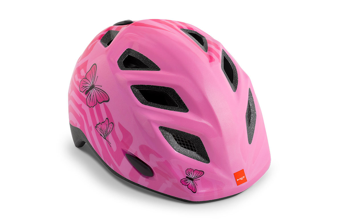 

Шлем Met Elfo Butterflies-Glossy Розовый 46-53 см