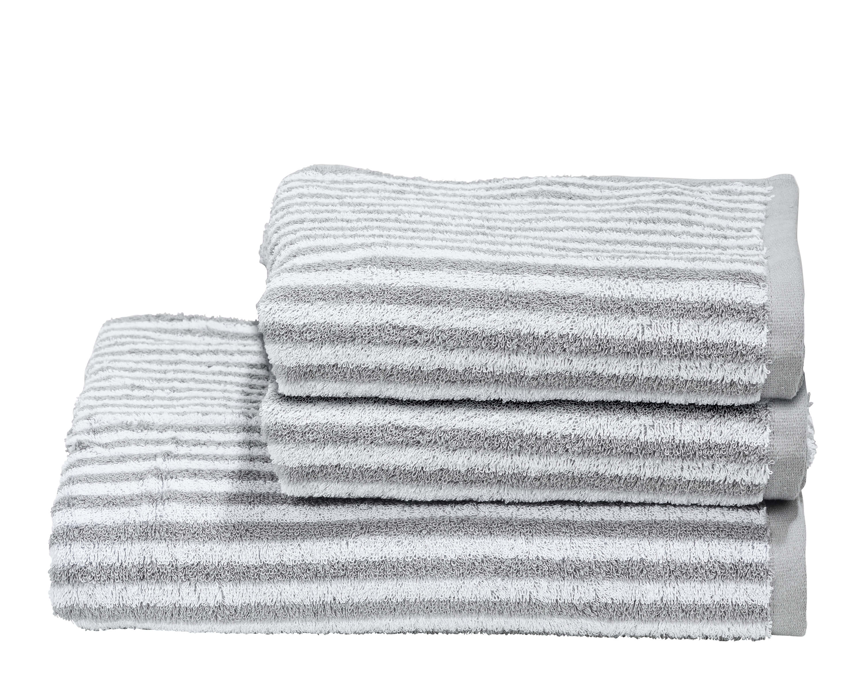 

Полотенце для ног Done Shapes Stripes Silver 50х70 см