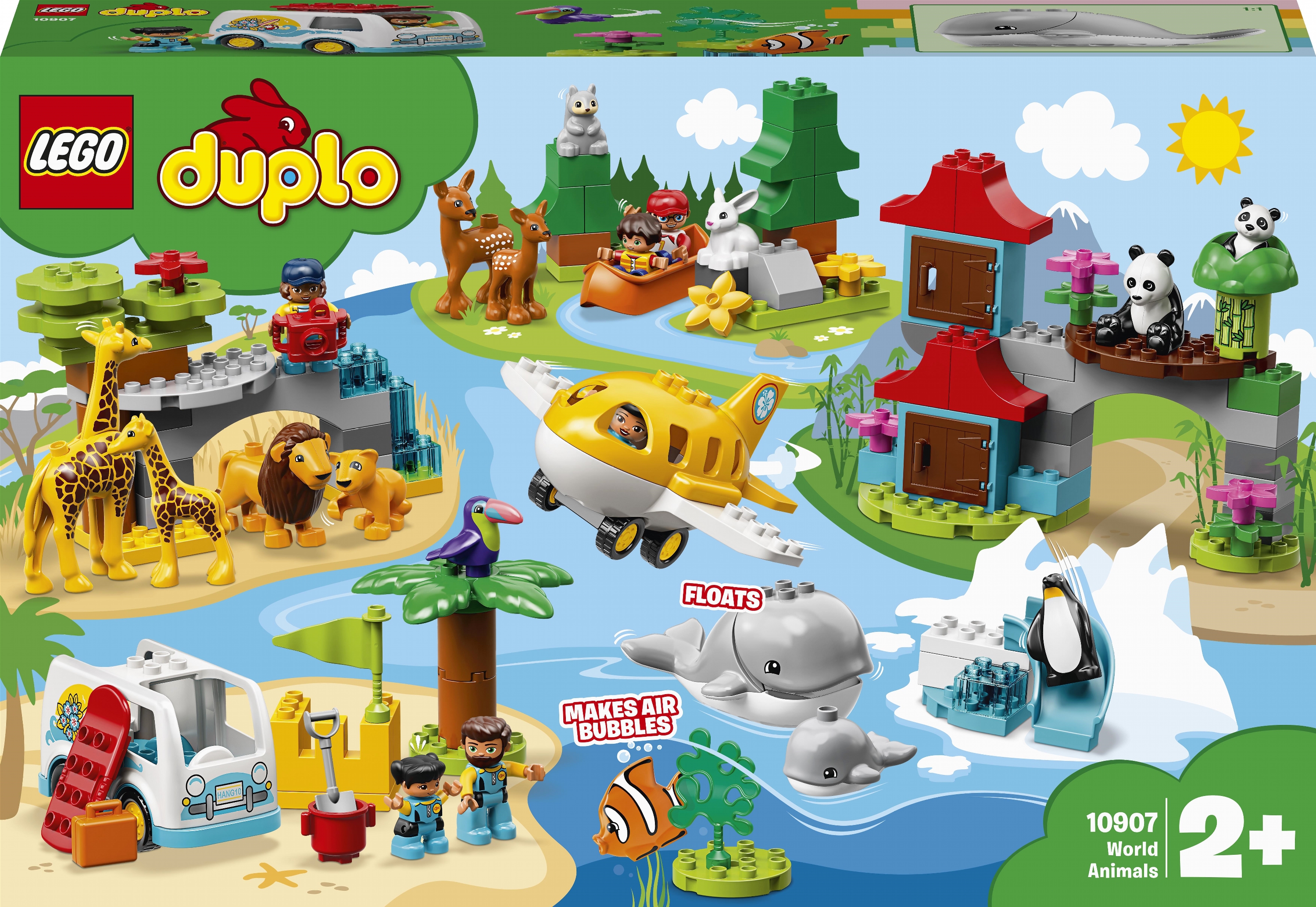 

Конструктор LEGO DUPLO Животные мира 121 деталь (10907)