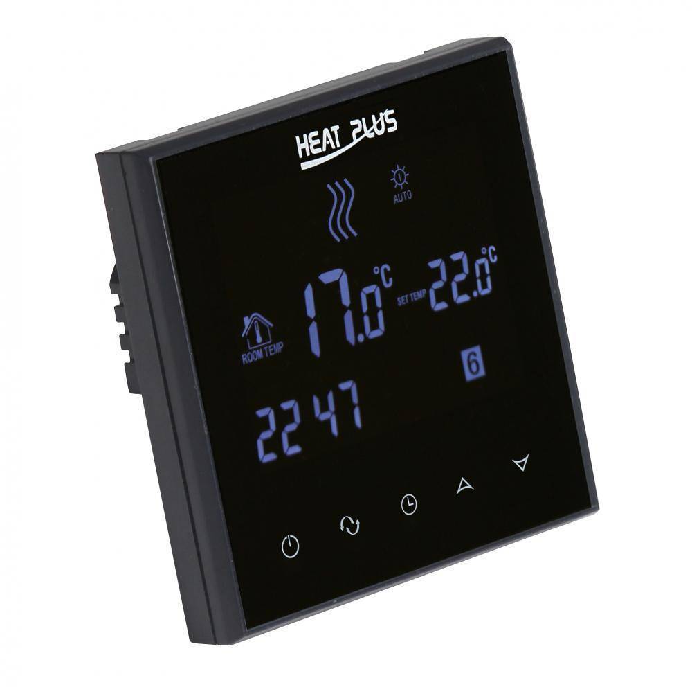 

Программируемый терморегулятор Heat Plus BHT-800GB Чёрный