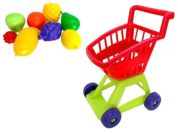 

Тележка Супермаркет с фруктами красный KINDERWAY (KW-36-002)