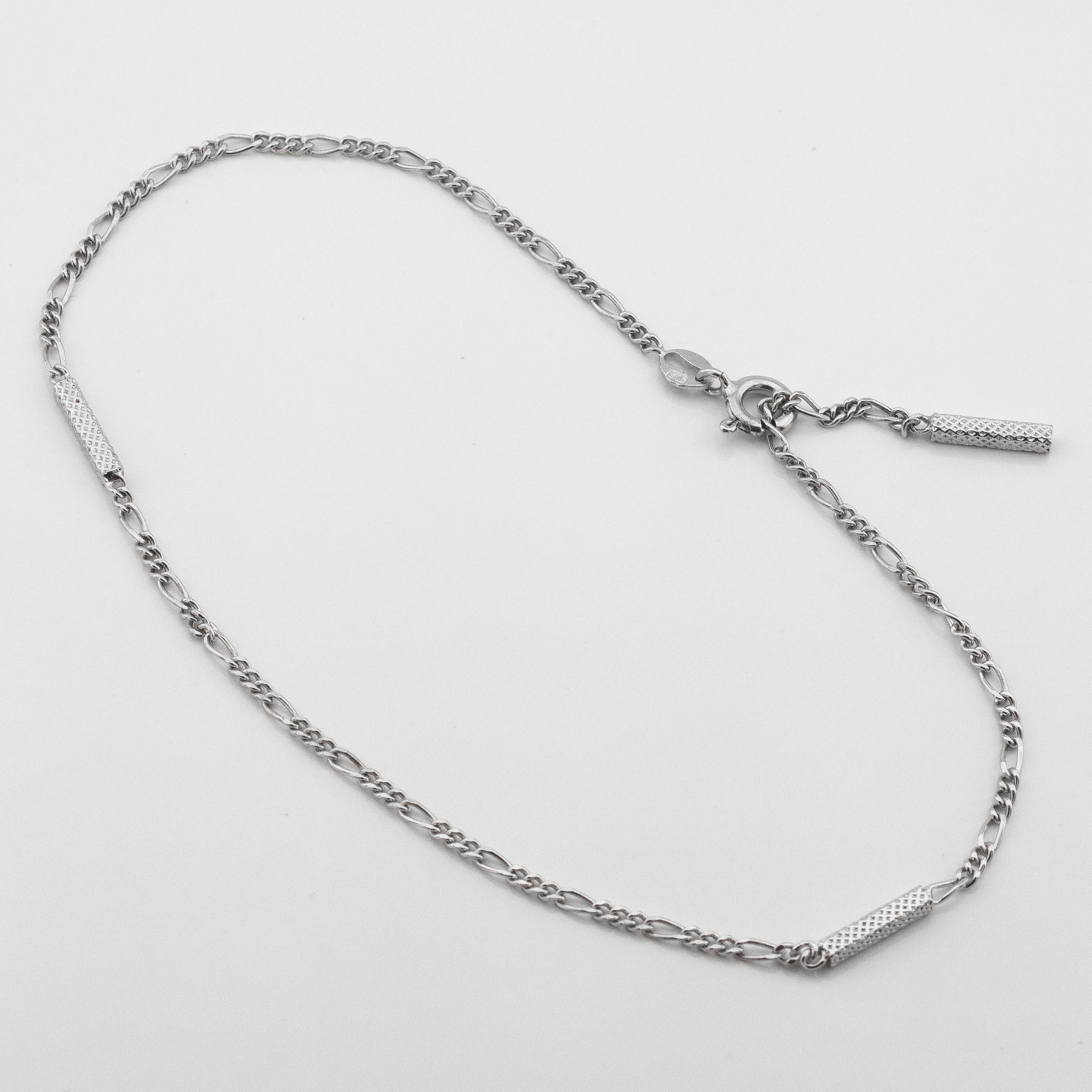 

Серебряный браслет на ногу b15782