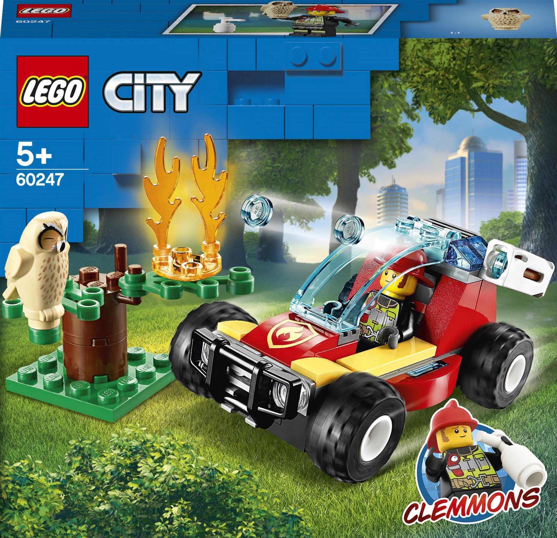 

Конструктор LEGO City Fire Лесные пожарные 84 детали (60247)