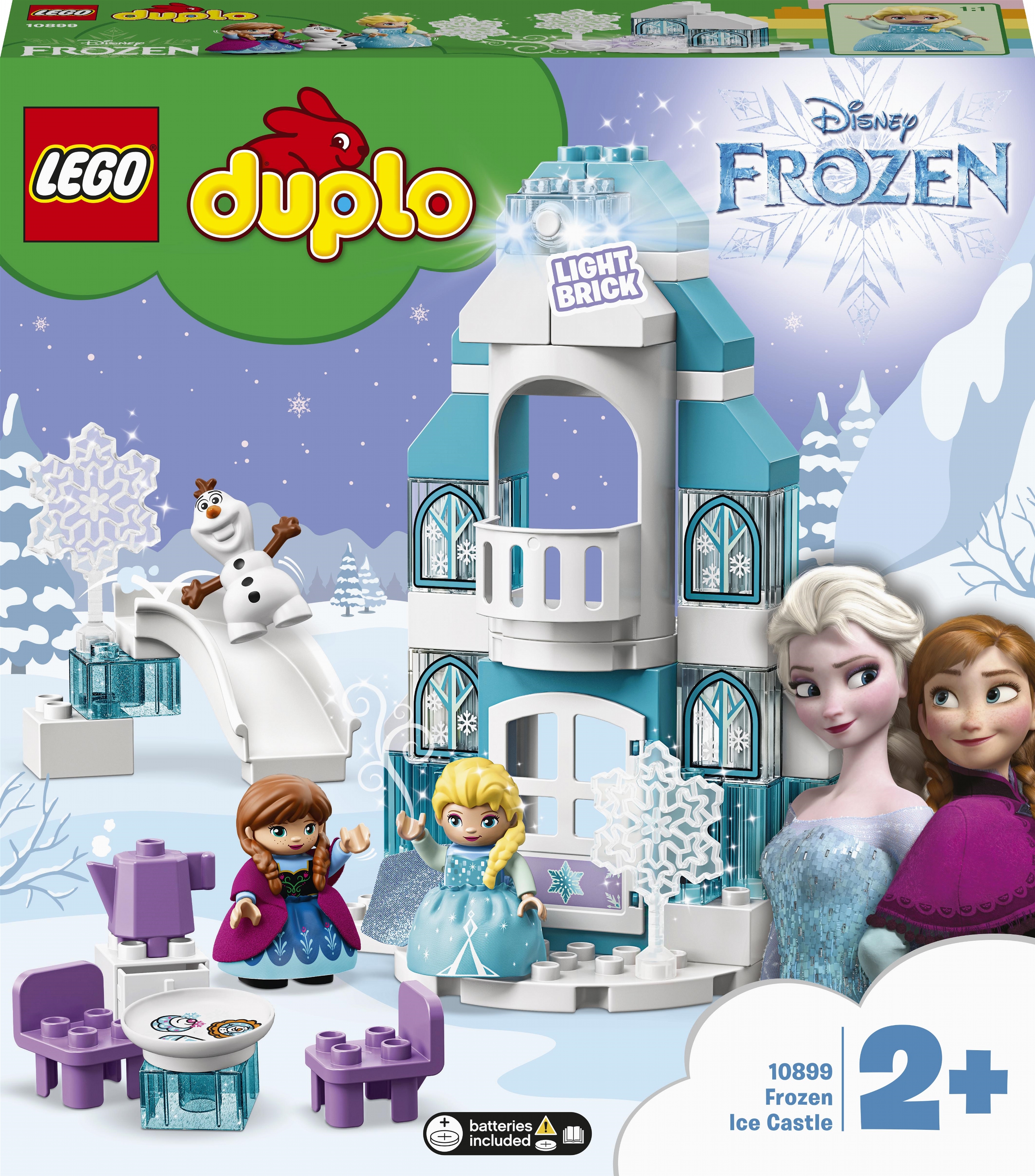

Конструктор LEGO DUPLO Disney Princess Frozen Ледяной замок 59 деталей (10899)