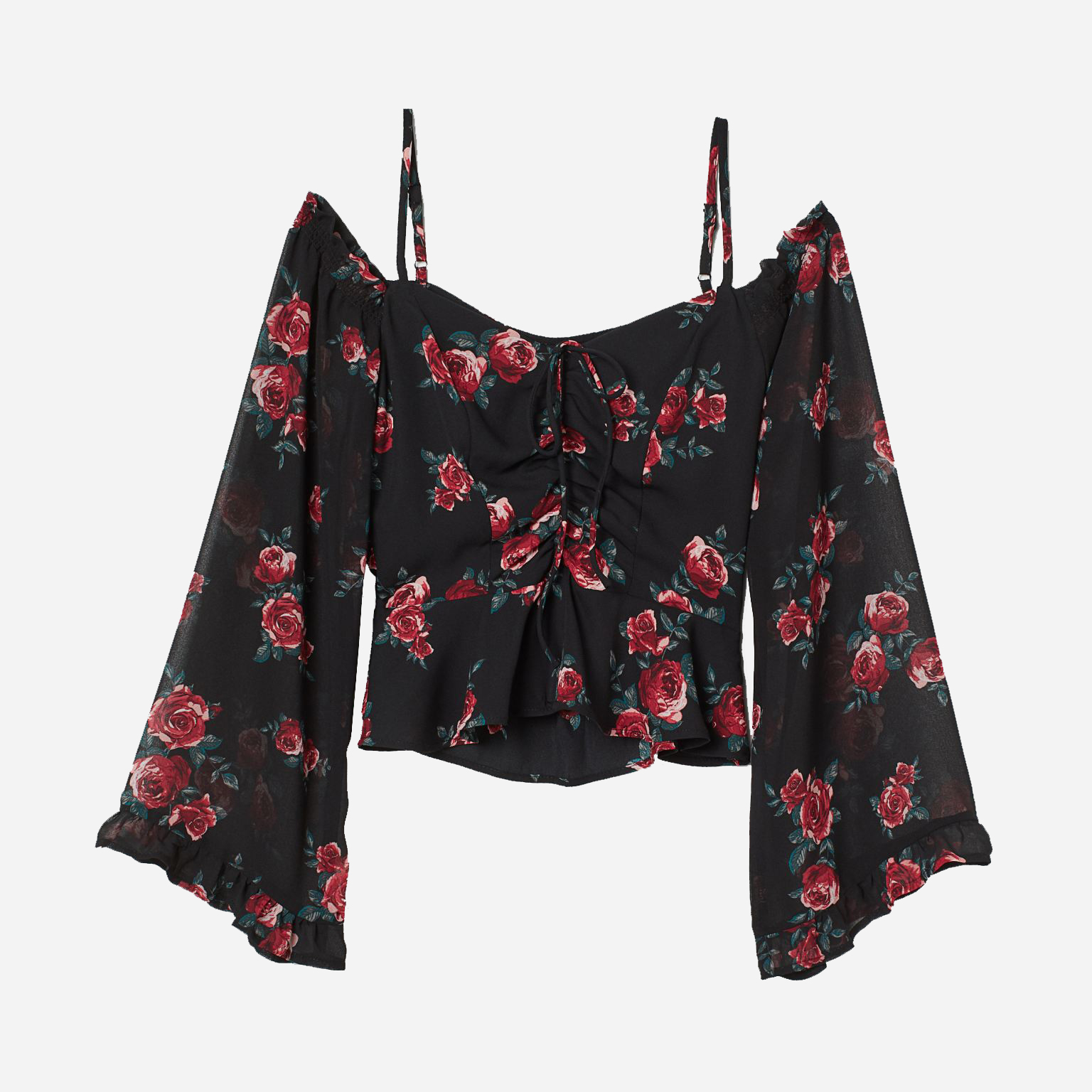 

Топ H&M 0828644001 32 (155/76А) Черный