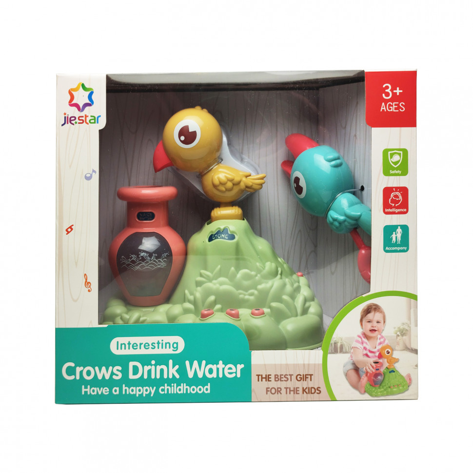 

Игра "Птички пьют воду" Jie Star светиться (Желтая Птичка) (25876Е(Yellow))