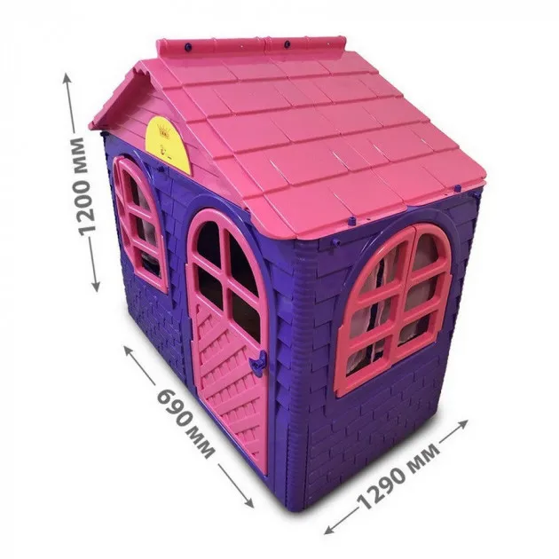 

Игровой DOLONI TOYS Домик со шторками (02550/10)