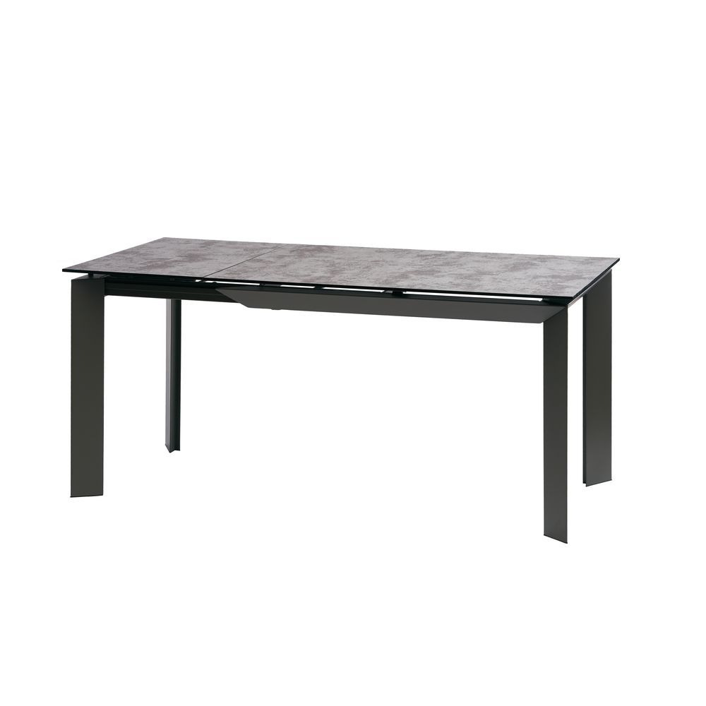 

Стол Concepto Vermont Iron Grey стеклянный 120-170 см