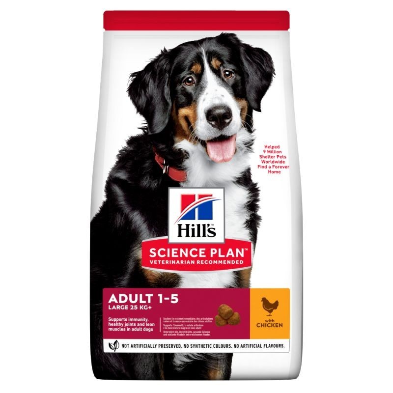 

Hill's Adult Large Breed Chicken сухий корм для дорослих собак великих порід (14 кг)
