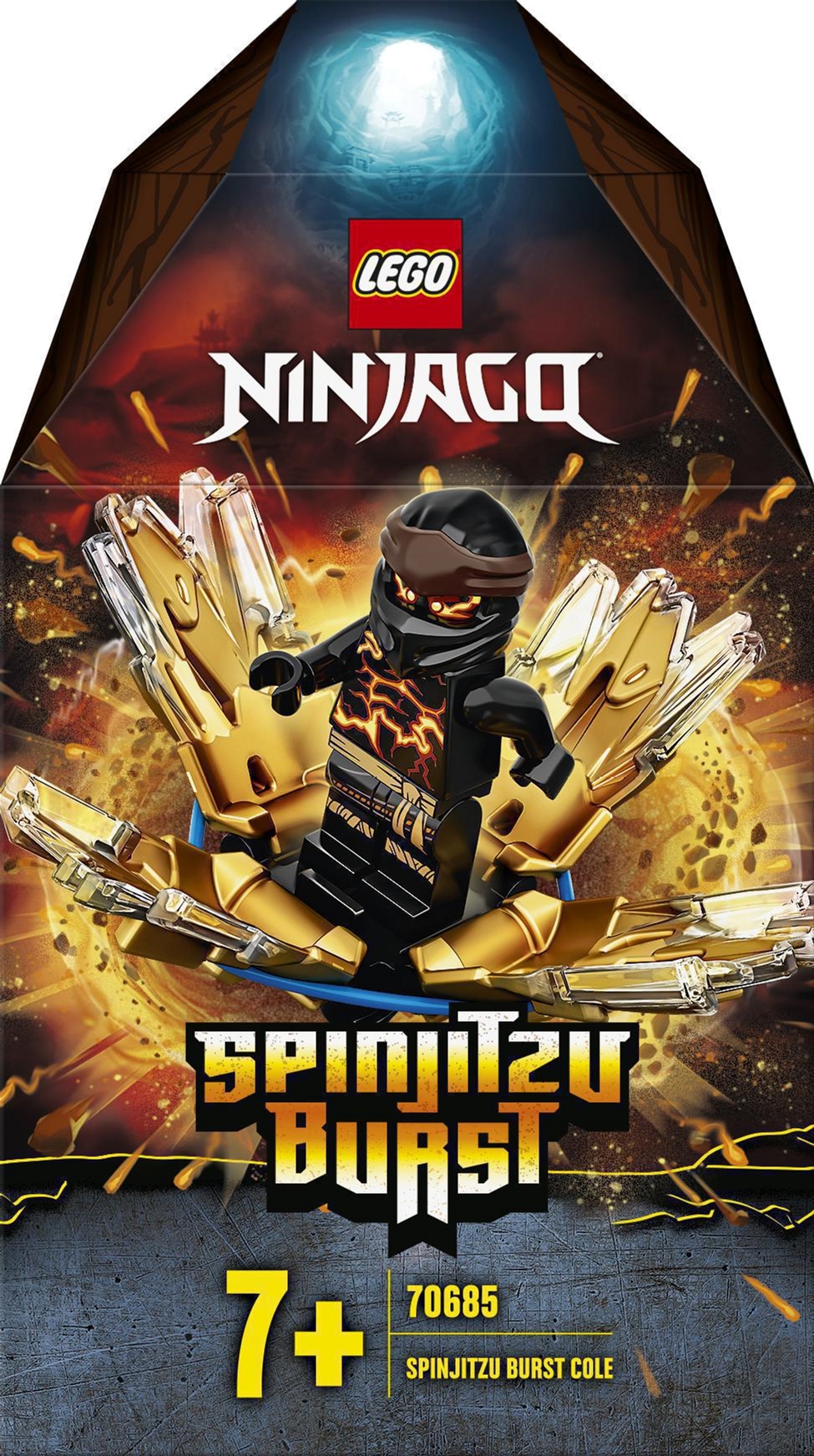 

Конструктор LEGO Ninjago Шквал Кружитцу — Коул 48 деталей (70685)