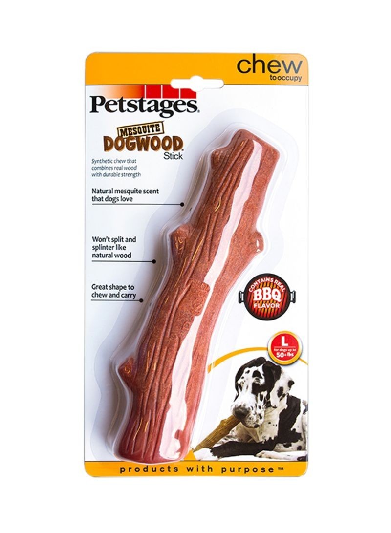 

Игрушка для крупных собак со вкусом барбекю Petstages Dogwood BBQ L (20 см)