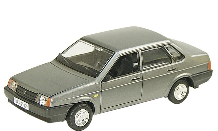

Машинка инерционная АвтоПром "ВАЗ 21099" (Серый) (21099(Grey))