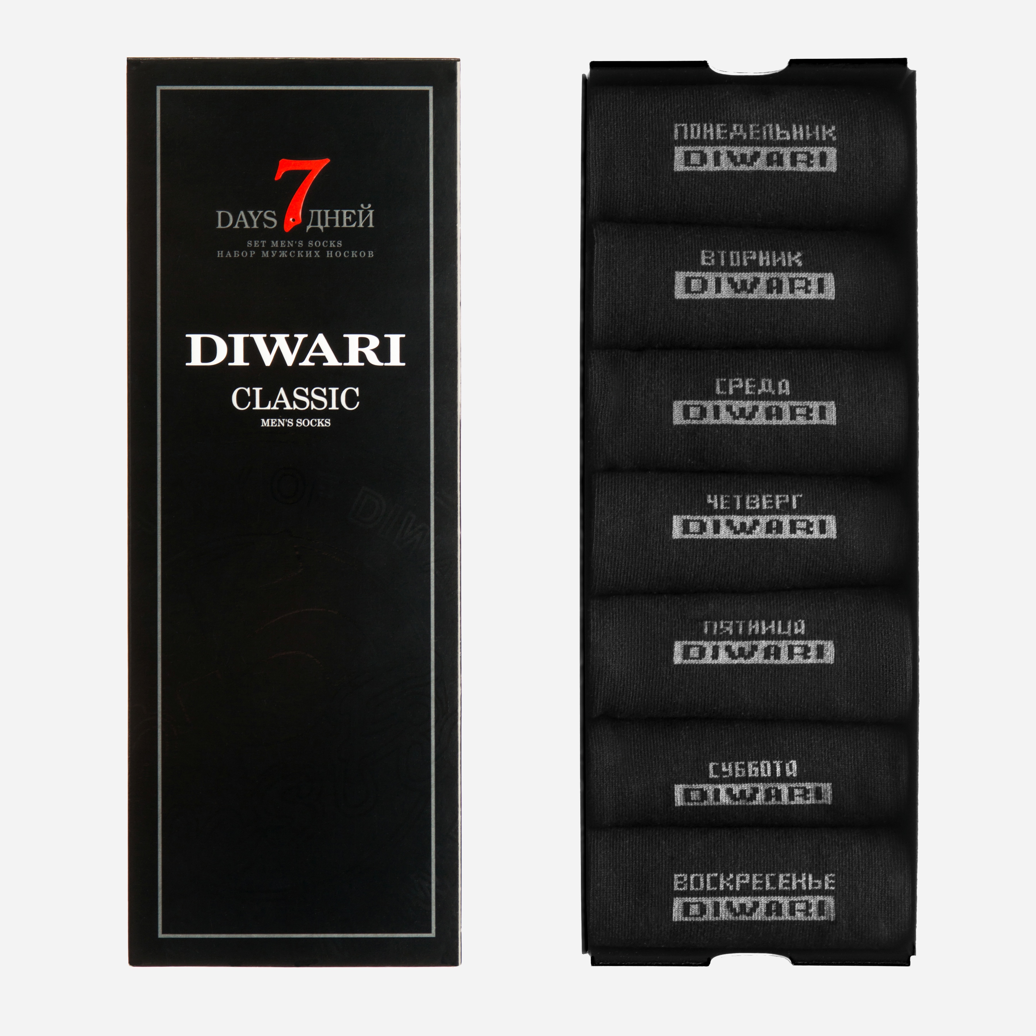 

Носки Diwari Classic 5С-08СП 100 29 р Черные