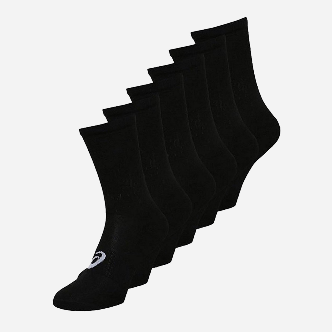 

Носки Asics 6ppk Crew Sock 141802-0904 - р 6 пар Черные, Носки Asics 6ppk Crew Sock 141802-0904 39-42 р 6 пар Черные