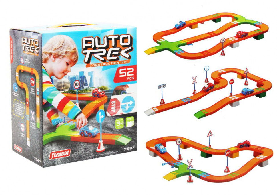 

Конструктор дитячий ЮНИКА AUTOTREK (52 дет.) (71597)
