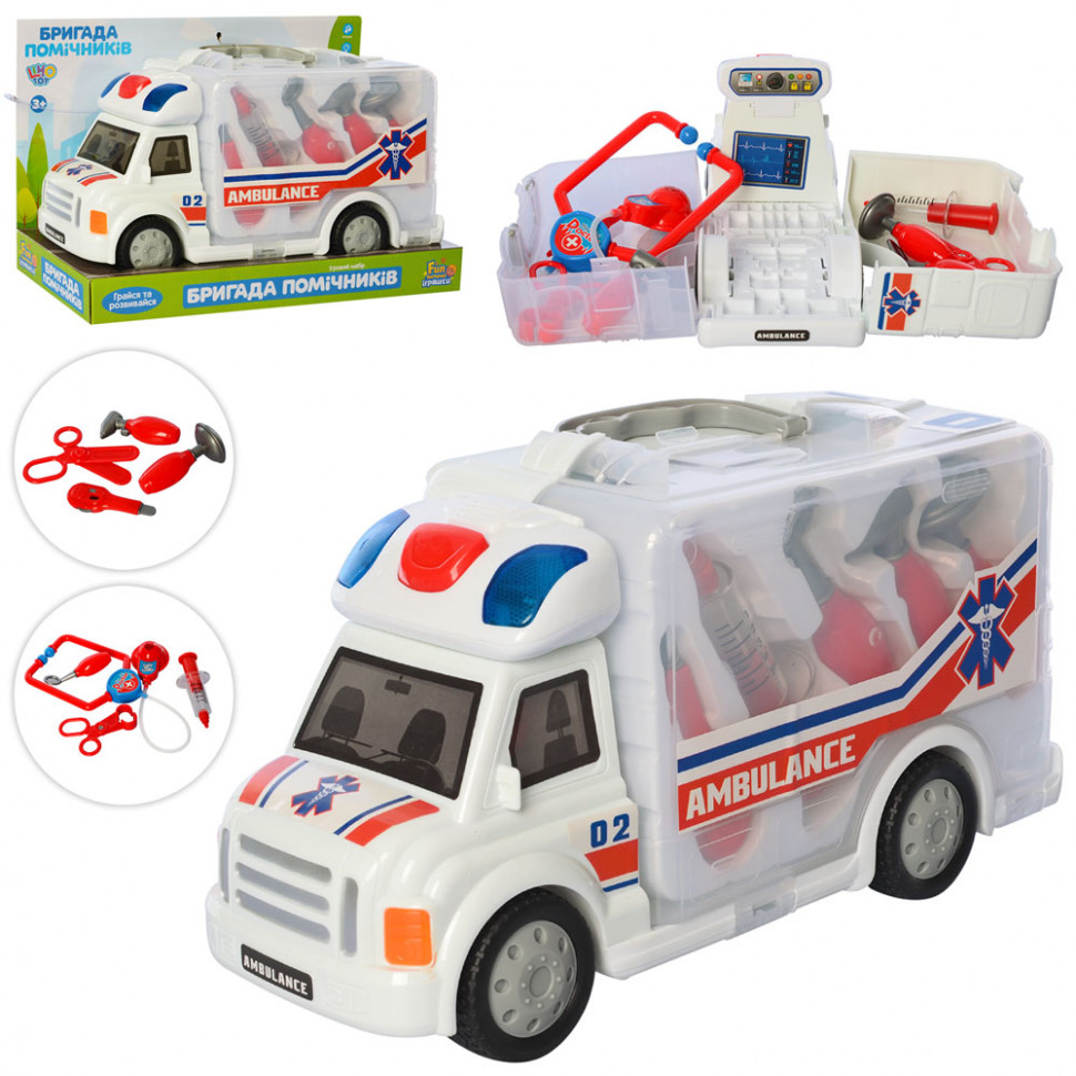 

Игровой набор Доктора Limo Toy кейс-машинка (M 5529)