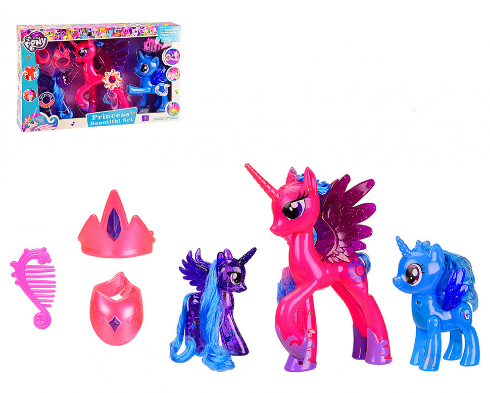 

Игрушка пони METR+ со звуковыми эффектами (Pink) (MLY-012(Pink))