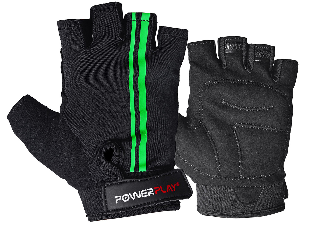 

Велоперчатки PowerPlay XL (fit0007548) Черно-зеленый