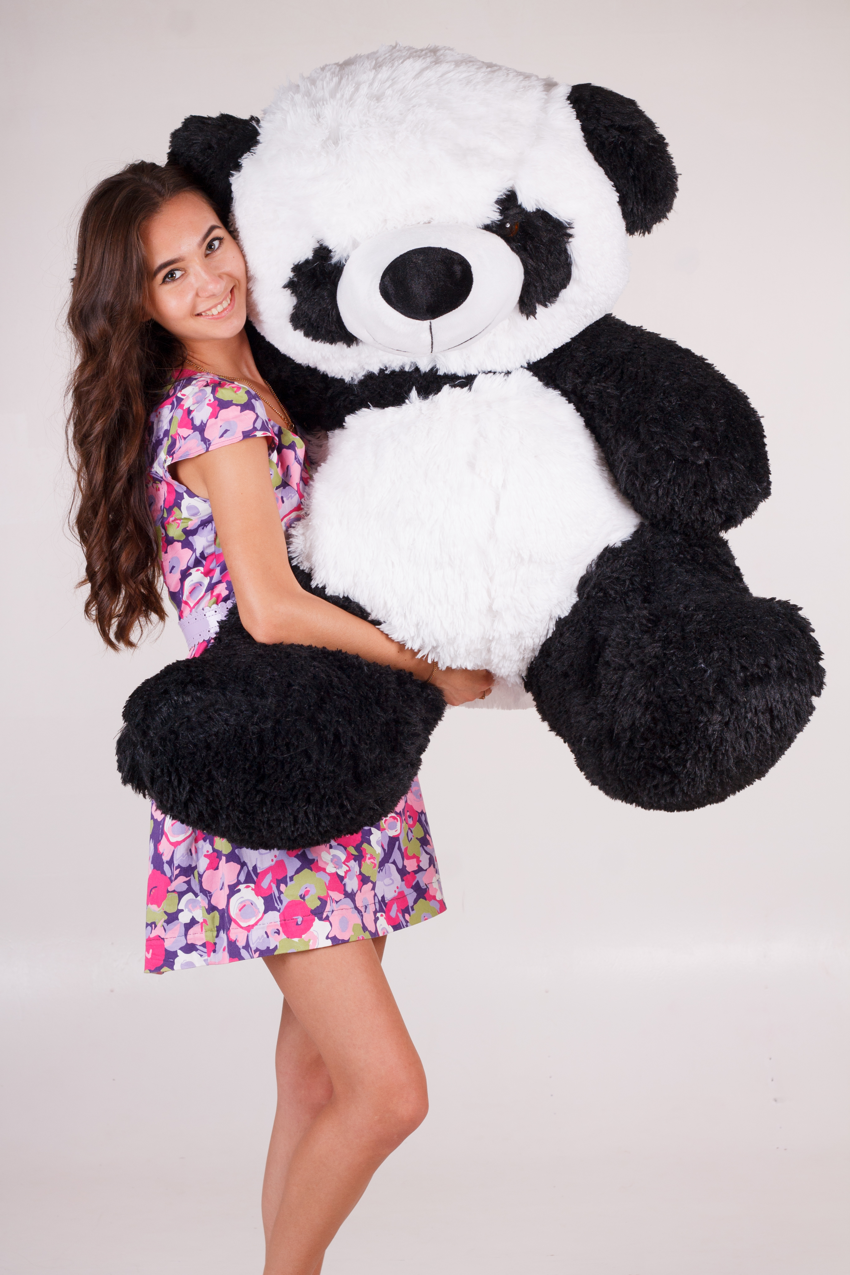 

Плюшевый мишка TeddyBoom Панда 150 см