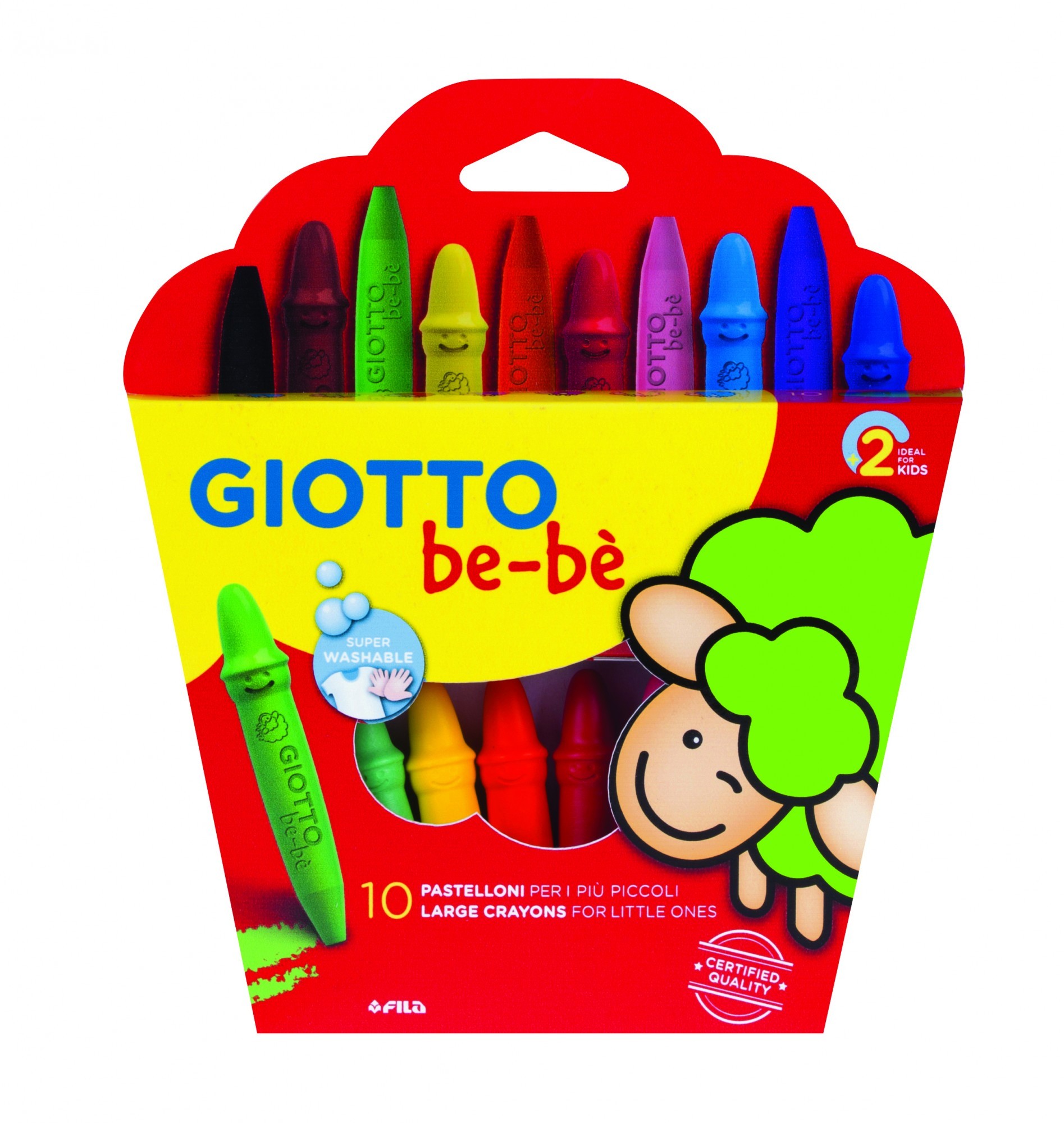 

Супер восковые карандаши для самых маленьких Giotto be - be 10 шт 466800