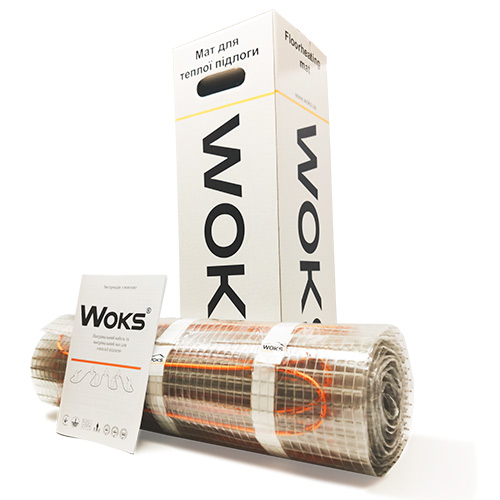 

Нагревательный мат под плитку Woks 7 м² 1120 Вт