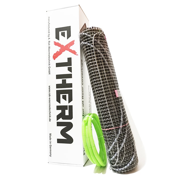 

Нагревательный мат теплый пол EXTHERM ЕТ ECO 180 / 9 м2 / 1620 Вт
