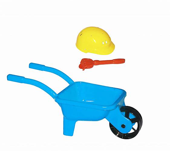 

Тачка с набором инструментов голубая KINDERWAY (KW-01-125)
