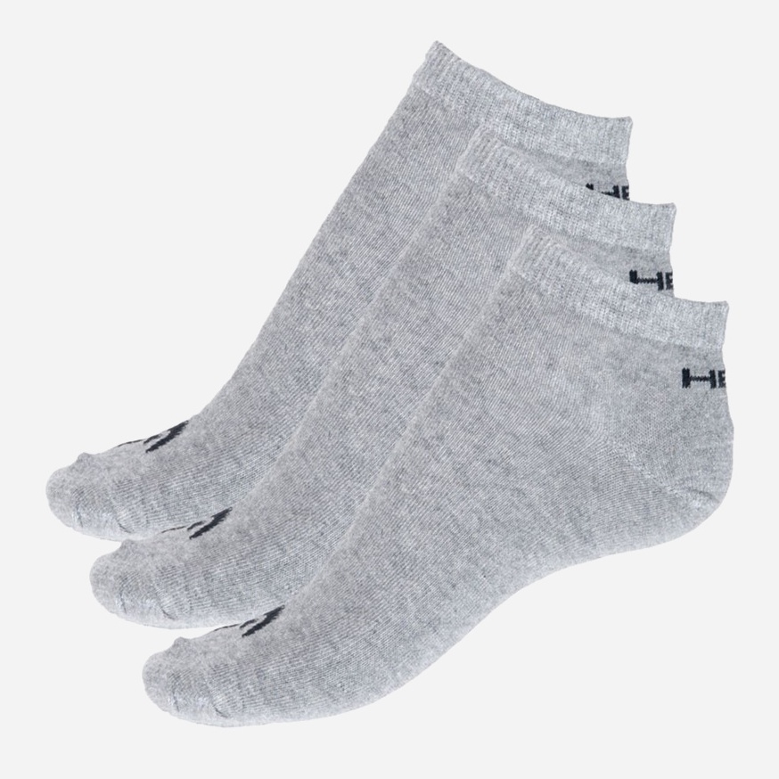 

Набор носков HEAD Sneaker 3P Unisex 761010001-400 43-46 р 3 пары Серый