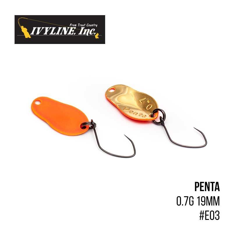 

Блесна Ivyline Penta3 4.0g 25mm (E03)