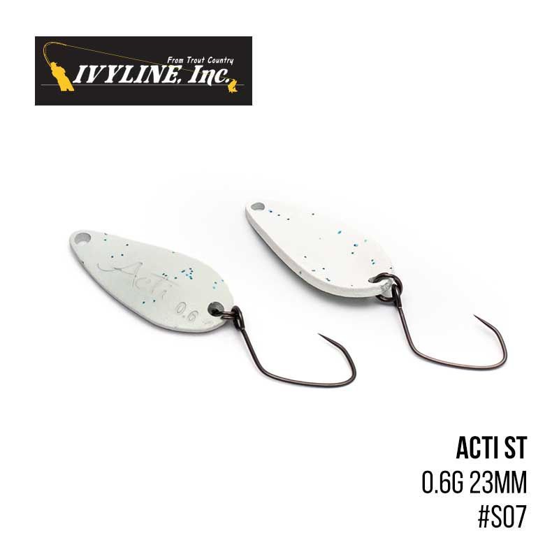 

Блесна Ivyline Acti ST 0.6g 23mm (S07)