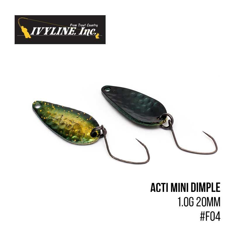 

Блесна Ivyline Acti Mini Dimple 1.0g 20mm (F04)