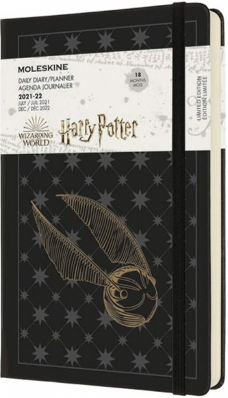 

Щоденник Moleskine Harry Potter 2021-2022 на 18 місяців середній 13 х 21 см
