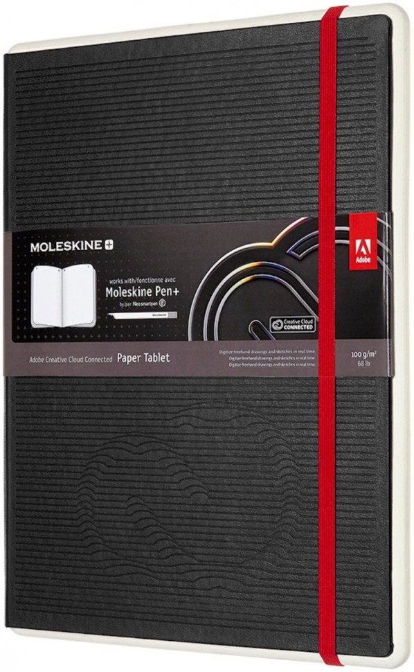 

Блокнот Moleskine Adobe Paper Tablet великий 19 х 25 см нелінований чорний