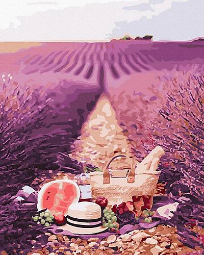 

Картина по номерам "В лавандовых полях" Rainbow Art (GX40861)